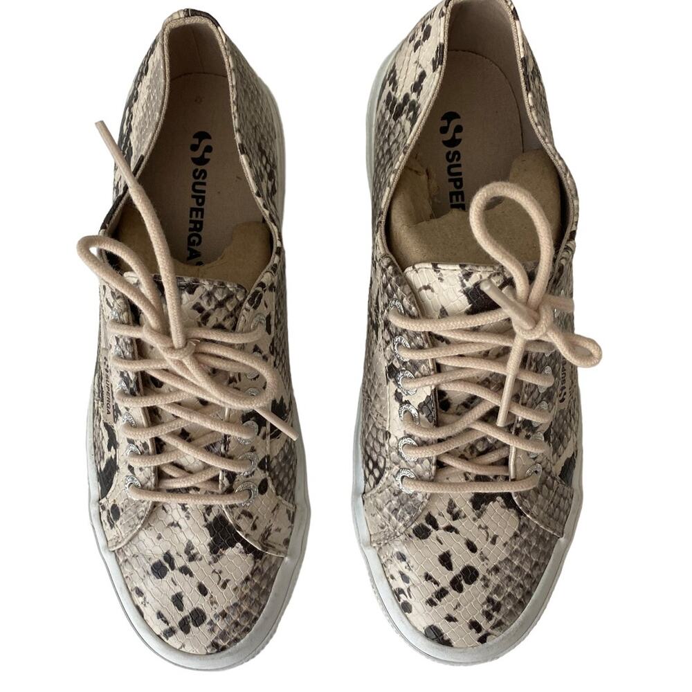 Used Once Superga Synth Python Snake Print Platfo… - image 3